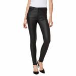 Джинсы Vero Moda Seven Normal Waist Smooth Coated, черный - фото
