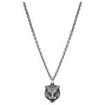 GUCCI Серебряное колье 925 пробы унисекс Silver - фото 2