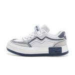 Детские скейтерские кроссовки Kids WARRIOR, бежево-тёмно-синие - фото