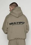 Толстовка Multiply Apparel OVERSIZE , Laurel Oak/Taupe - фото 6