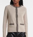 Хлопковый кардиган Zenobia S Max Mara, экрю - фото 4