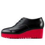 Кроссовки (WMNS) Onitsuka Tiger Wedge-O 'Black Classic Red', черный - фото