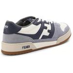 Панельные низкие кроссовки FENDI, синие - фото 5