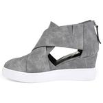 Кроссовки на танкетке Seena Journee, серый - фото 4