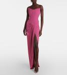 Платье-корсет с драпировкой из крепа Alex Perry, Candy - фото 2