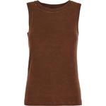 Майка с круглым вырезом UMA WANG, коричневый - фото