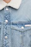 Джинсовая куртка Calvin Klein Jeans, синий - фото 5