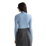 Лонгслив Scotch & Soda Roll Up, синий - фото 2