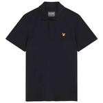 Поло Lyle & Scott Core, синий - фото 3