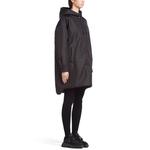 Пальто женское Prada Triangle-logo, черный - фото 4