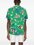 Рубашка Polo Bear с принтом Polo Ralph Lauren, зеленая - фото 4