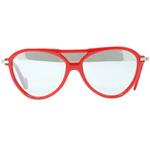 Солнцезащитные очки Ml0054 67c oo e Moncler, красный - фото