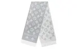 LOUIS VUITTON Вязаный шарф женский, Gray - фото 8