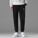 Трикотажные спортивные штаны мужские черные Lining, черный - фото 3