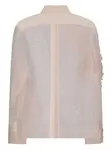 Декорированная рубашка из тюля DES PHEMMES, нейтральный - фото 2