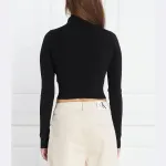 Водолазка стандартного кроя Calvin Klein, черный - фото 3