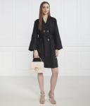 Пальто-тренч Pinko, черный - фото 2