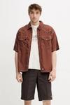 Рубашка Dickies, коричневый - фото