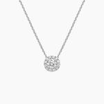 Подвеска Diamond Halo Brilliant Earth - фото