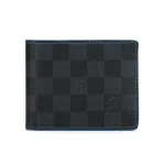 LOUIS VUITTON Slender Wallet Damier Graphite Blue - фото 5