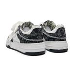 LAZY BONS Стильные кроссовки для скейтбординга унисекс, Черный деним - фото 6