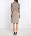 Платье с поясом depera1 Boss, бежевый - фото 4