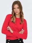 ONLY Свитер 'ONLLOYAL' в цвете Blood Red - фото 6