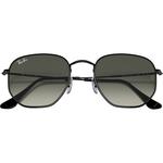 Солнцезащитные очки Ray-Ban Hexagonal Ray-Ban, Black/Grey Gradient - фото 3