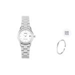 CASIO Часы Women's Silver Watch - фото