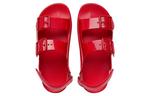 Сандалии Mini Double G, красные, резиновые Gucci - фото 4
