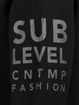 Толстовка Sublevel NOS:ASMIA, черный - фото 3