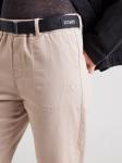 Зауженные брюки 10Days, бежевый - фото 3