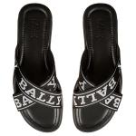 Шлепанцы мужские черные Bally - фото 4