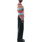 Полосатый шерстяной джемпер GANNI, мультиколор - фото 6