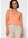 Топ SASSYCLASSY Geripptes, оранжевый - фото