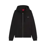 Толстовка HUGO Dapozip 10249110 01 full zip, черный - фото 3