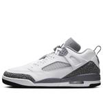 Кроссовки spizike low 'cool grey white' Air Jordan, серый - фото