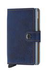 Кожаный кошелек Secrid, темно-синий - фото