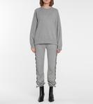 Хлопковые спортивные штаны Visvim, серый - фото 2