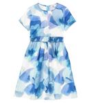 Хлопковое платье Il Gufo, синий - фото