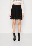 Юбка А-силуэта YAS, черный - фото