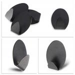 Вешалка для ванной 4 шт Kadax, черный - фото 3