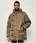 Парка Макаро2541 regular fit Hugo, бежевый - фото 4