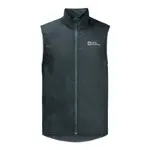 Жилет Jack Wolfskin Gravex Wind, зеленый - фото 3