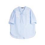 ELLE Рубашка Women's Stripes Lapel Moderate - фото