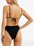 Треугольный верх бикини SOFIE Bond-Eye, черный - фото 4