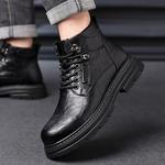 Мужские ботинки Martin VANSSI черные, коричневые - фото 10