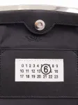 Клатч Reversix MM6 Maison Margiela, черный - фото 5