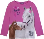 Рубашка Miss Melody с длинными рукавами, розовый - фото 2