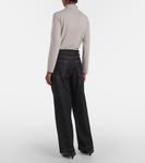 Прямые джинсы Balco с высокой талией S Max Mara, Nero - фото 3